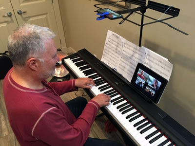 Virtual Music Lessons Learn To Sing Or Play The Piano From A Safe