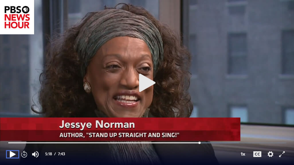 Jessye Norman - PBS News Hour Video